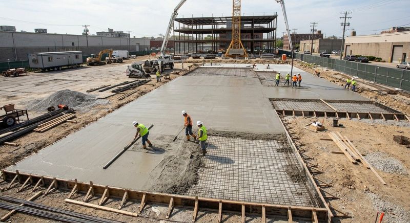 Commercial Slab Construction in Holiday, FL