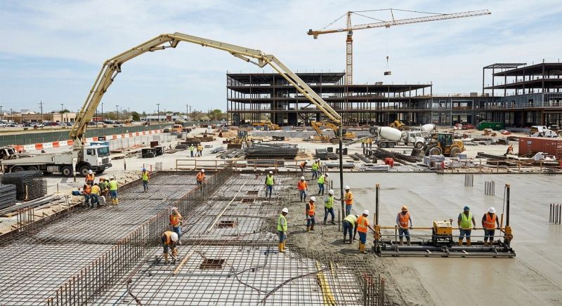 Commercial Slab Construction in Hudson, FL