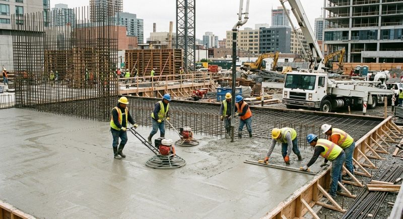 Commercial Slab Construction in Land O Lakes, FL