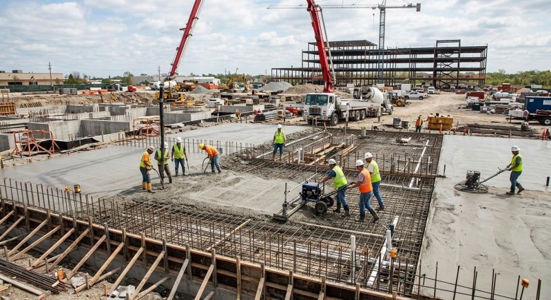 Commercial Slab Construction in Pasco County, FL