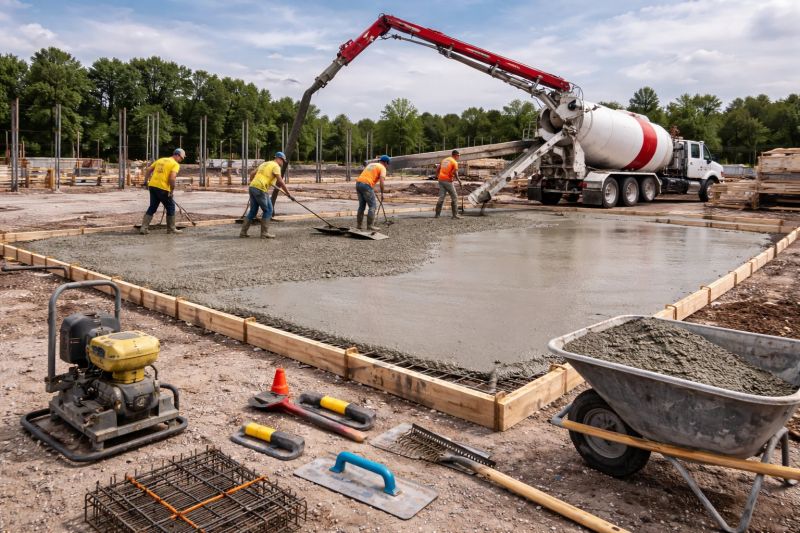 Commercial Slab Construction in Lutz, FL