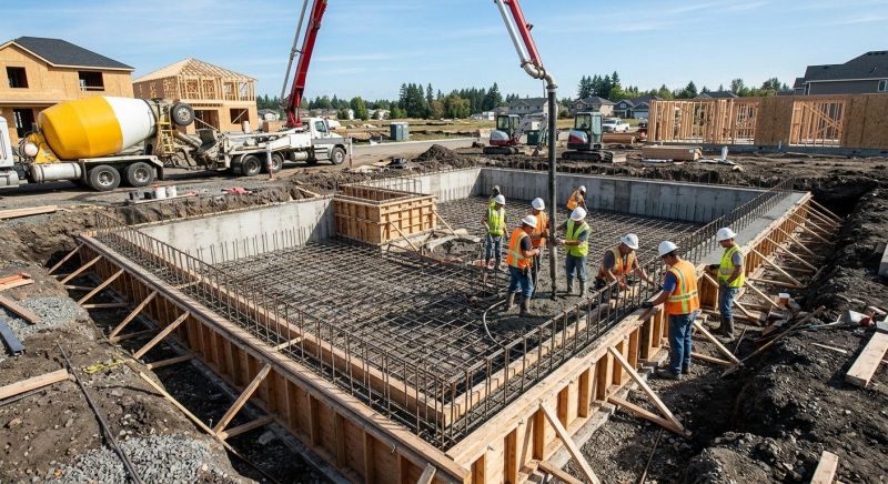 Concrete Foundation Installation in Land O Lakes, FL