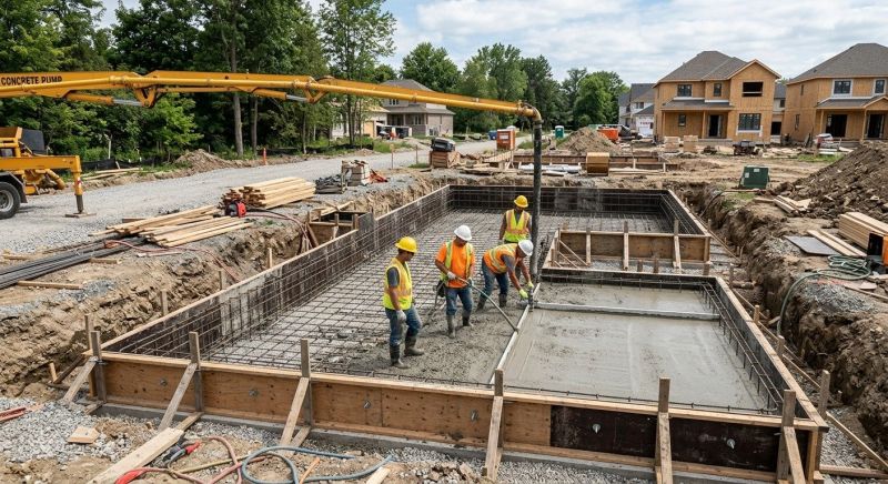 Concrete Foundation Installation in Tarpon Springs, FL