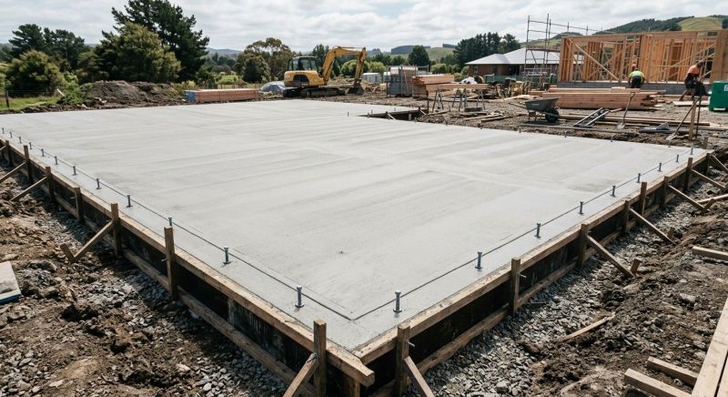 Foundation Slab Construction in Pasco County, FL
