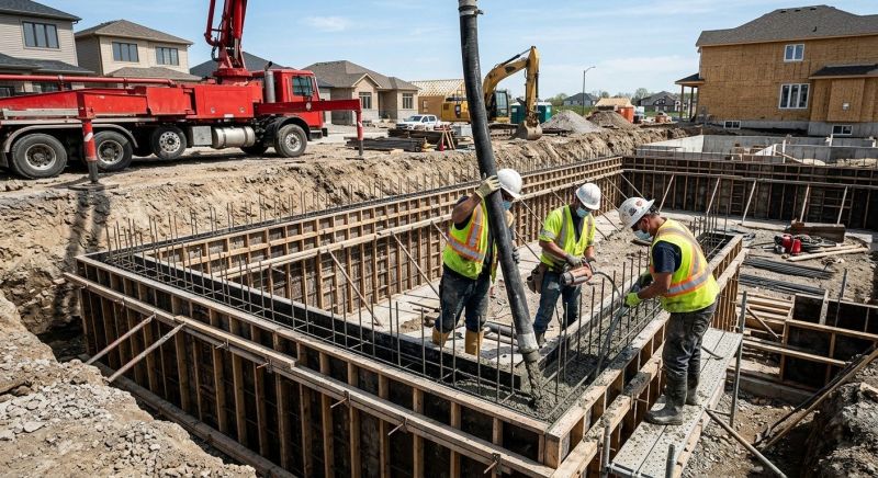 Foundation Wall Pouring in Clearwater Beach, FL