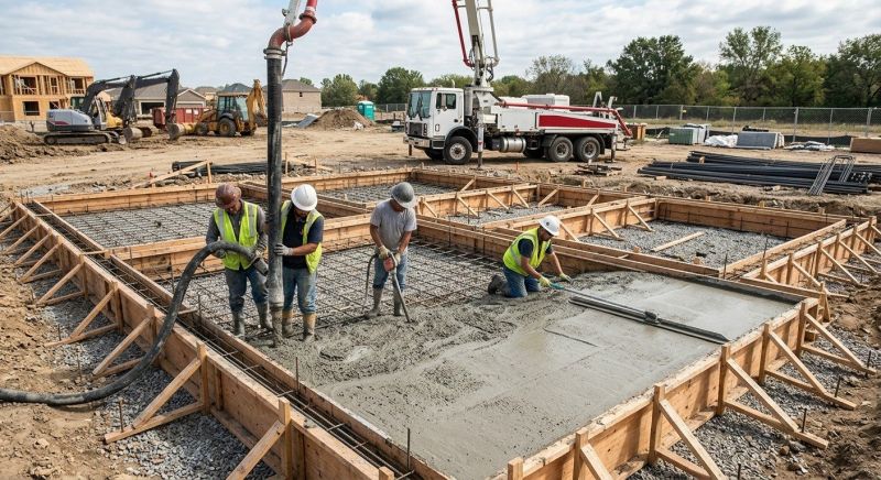 Foundation Wall Pouring in Dunedin, FL