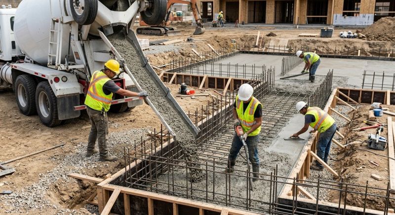 Foundation Wall Pouring in Hudson, FL