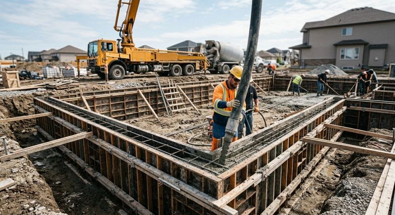 Foundation Wall Pouring in Pasco County, FL