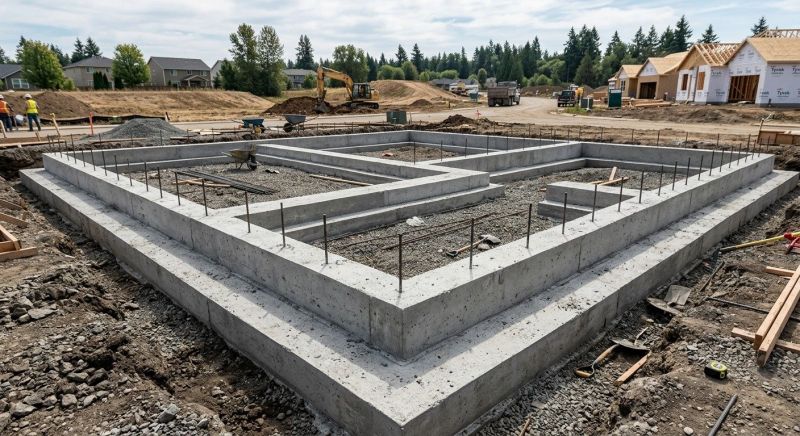 House Footing Construction in Pasco County, FL